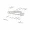 ROMINOX® Key Tool Car/Auto (18 Funktionen) Deutschland Fan Jubelverstärker 2K2107p