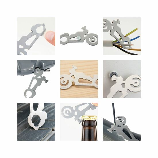 ROMINOX® Key Tool Motorbike (21 Funktionen) Frohe Ostern 2K2110d