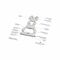 ROMINOX® Key Tool Bunny (16 Funktionen) Frohe Ostern 2K2110o
