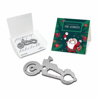 ROMINOX® Key Tool Motorbike (21 Funktionen) Frohe Weihnachten 2K2201d