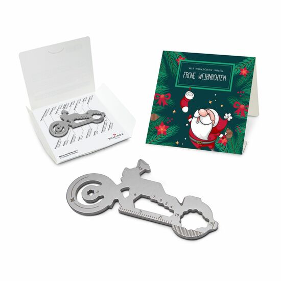 ROMINOX® Key Tool Motorbike (21 Funktionen) Frohe Weihnachten 2K2201d