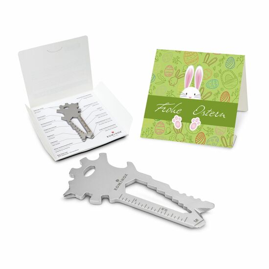 ROMINOX® Key Tool Lion (22 Funktionen) Frohe Ostern Hase 2K2202b