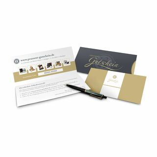 Geschenkgutschein Gold, 35 € für Präsent-, Lifestyle- und Wellnessartikel 2K9035