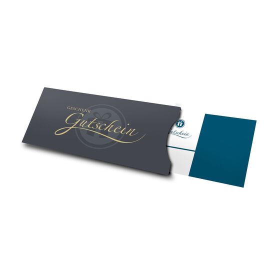 Treffen Sie garantiert den richtigen Geschmack des Beschenkten! Geschenkgutschein im Holzkästchen zur einfachen Online Einlösung.