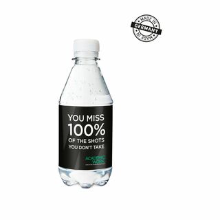 330 ml PromoWater - Mineralwasser - Eco Papier-Etikett 2P002P