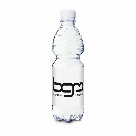 500 ml PromoWater - Mineralwasser - Eco Papier-Etikett 2P004P