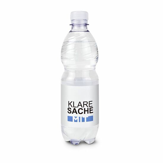 500 ml PromoWater - Mineralwasser - Eco Papier-Etikett 2P004P
