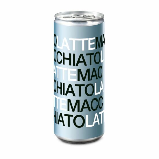 Latte Macchiato - Papier-Etikett, 250 ml 2P009P