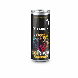 Iso Sport Drink - Grapefruit-Zitrone - Folien-Etikett, 250 ml 2P010C