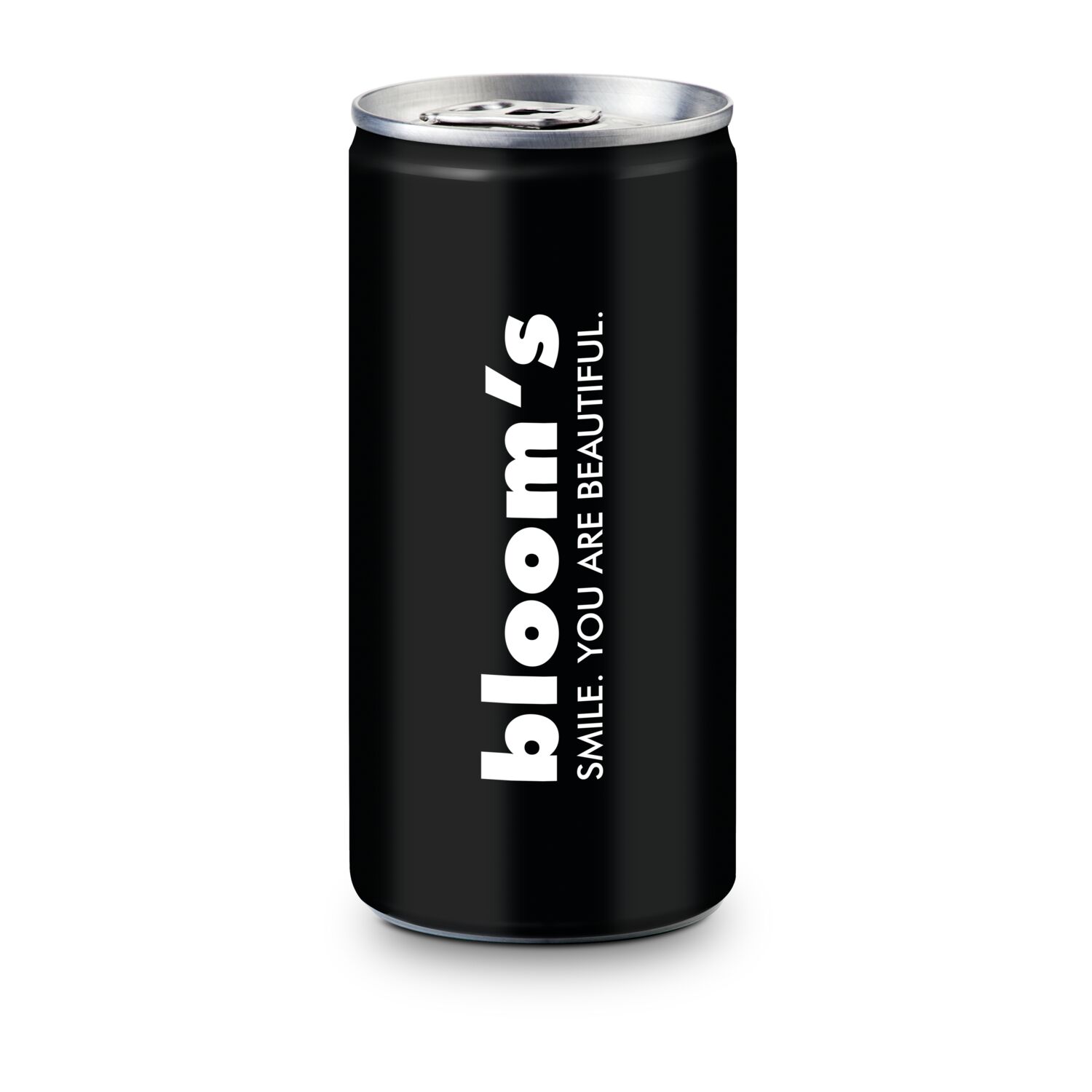 0,2 l Secco Slimline Dose in Silber, Alkohol ca. 10% Vol. mit Fullbody-Etikett Soft-Touch