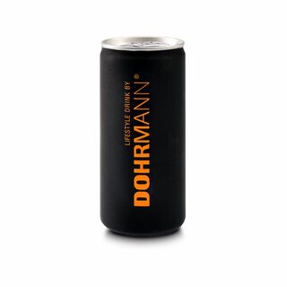 0,2 l Secco Slimline Dose in Silber, Alkohol ca. 10% Vol. mit Fullbody-Etikett Soft-Touch