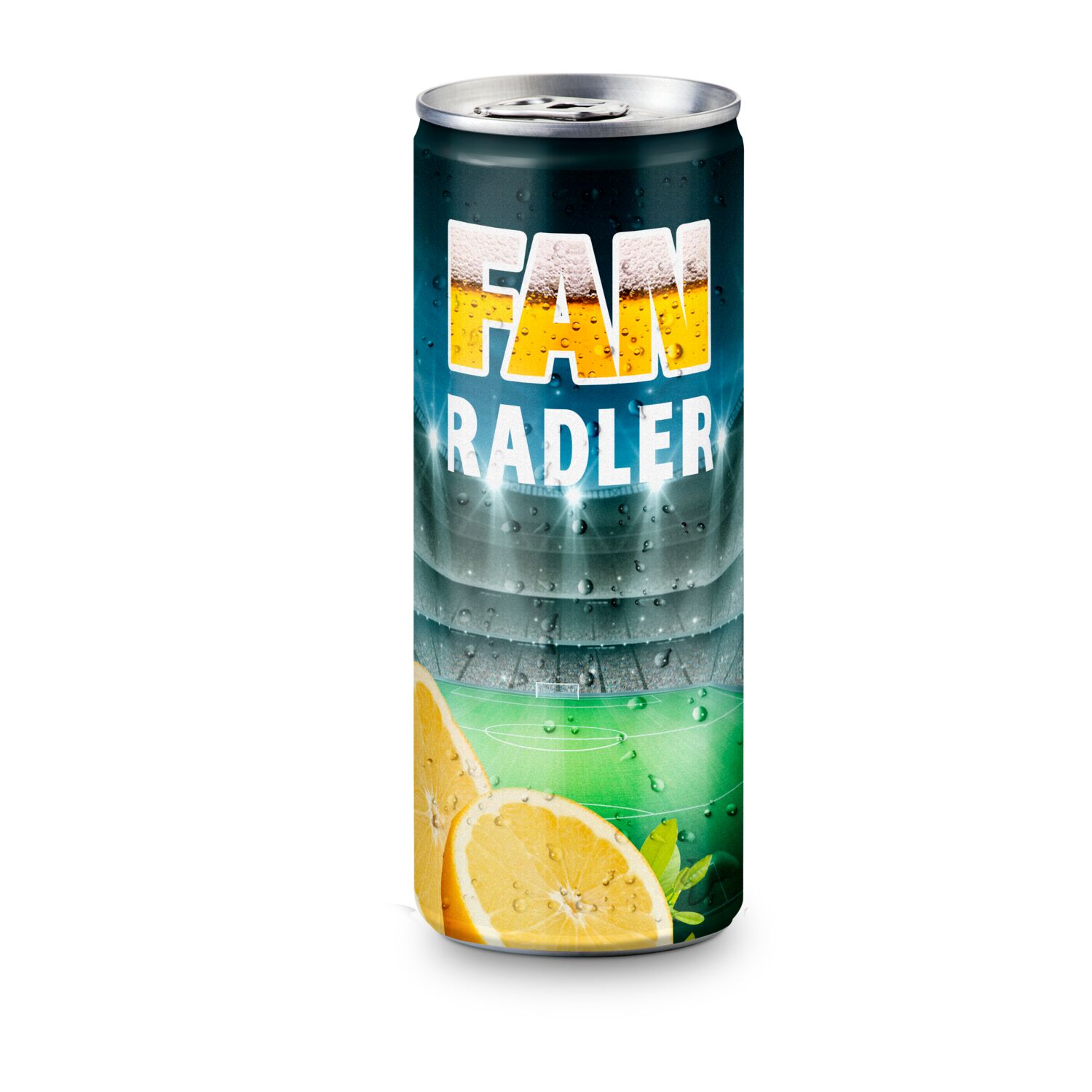 Radler - Bier und Zitronenlimonade - Fullbody-Etikett, 250 ml 2P033H