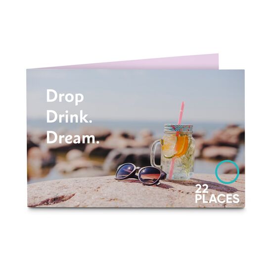 2 Sachets Promo Drops by TEABALLS (2x 6-8 Wildberry Drops für bis zu 1 L) in individueller Klappkarte