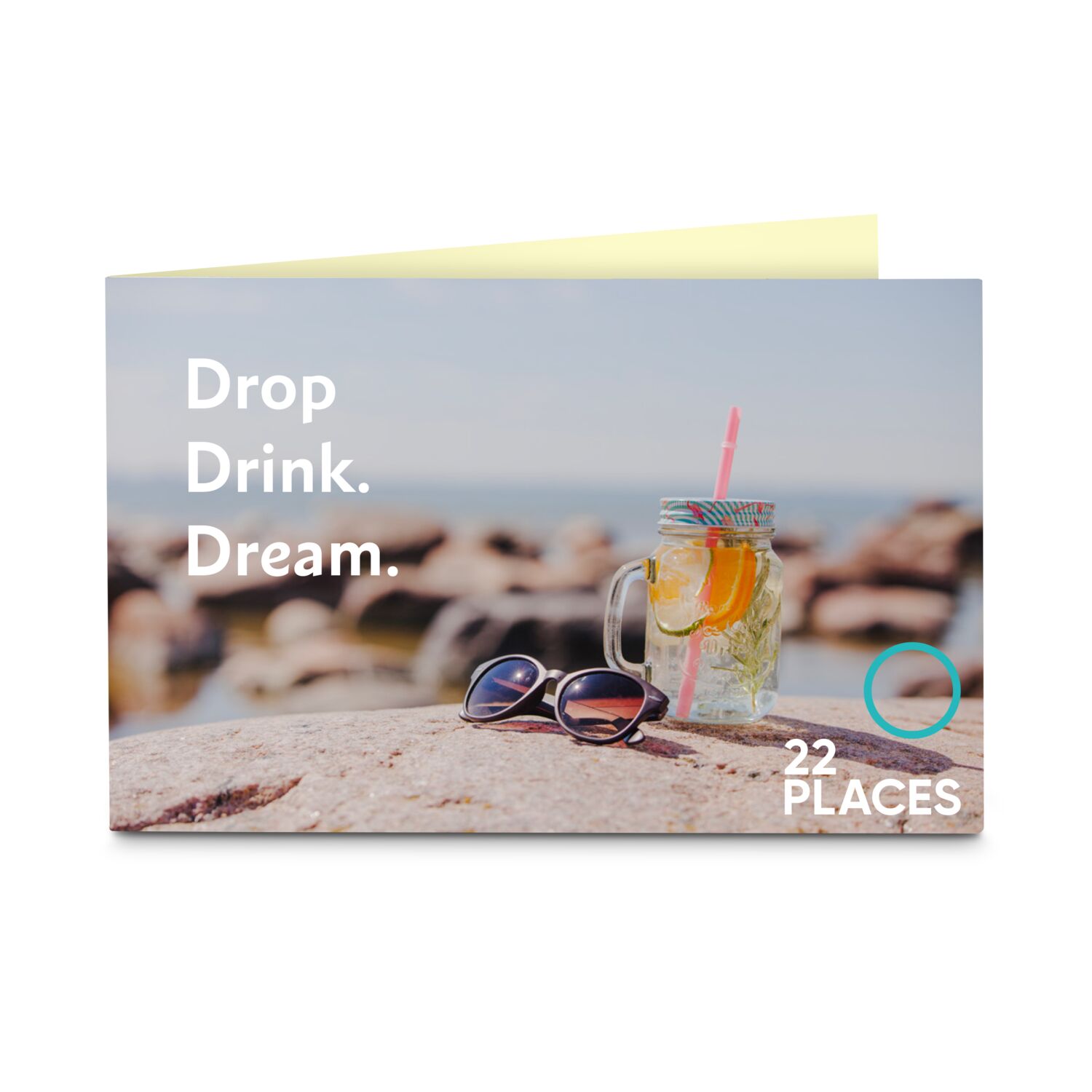 2 Sachets Promo Drops by TEABALLS (2x 6-8 Zitrone Drops für bis zu 1 L) in individueller Klappkarte