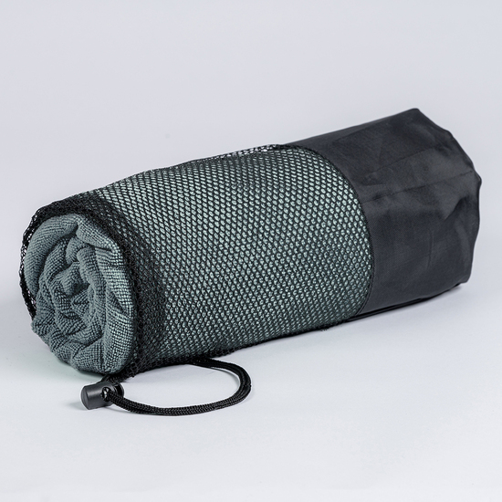 Sporthandtuch 70x140 cm im Netzbeutel