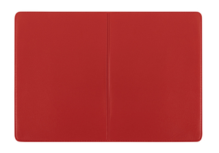 CreativDesign® Ausweistasche "2-fach" Normalfolie rot