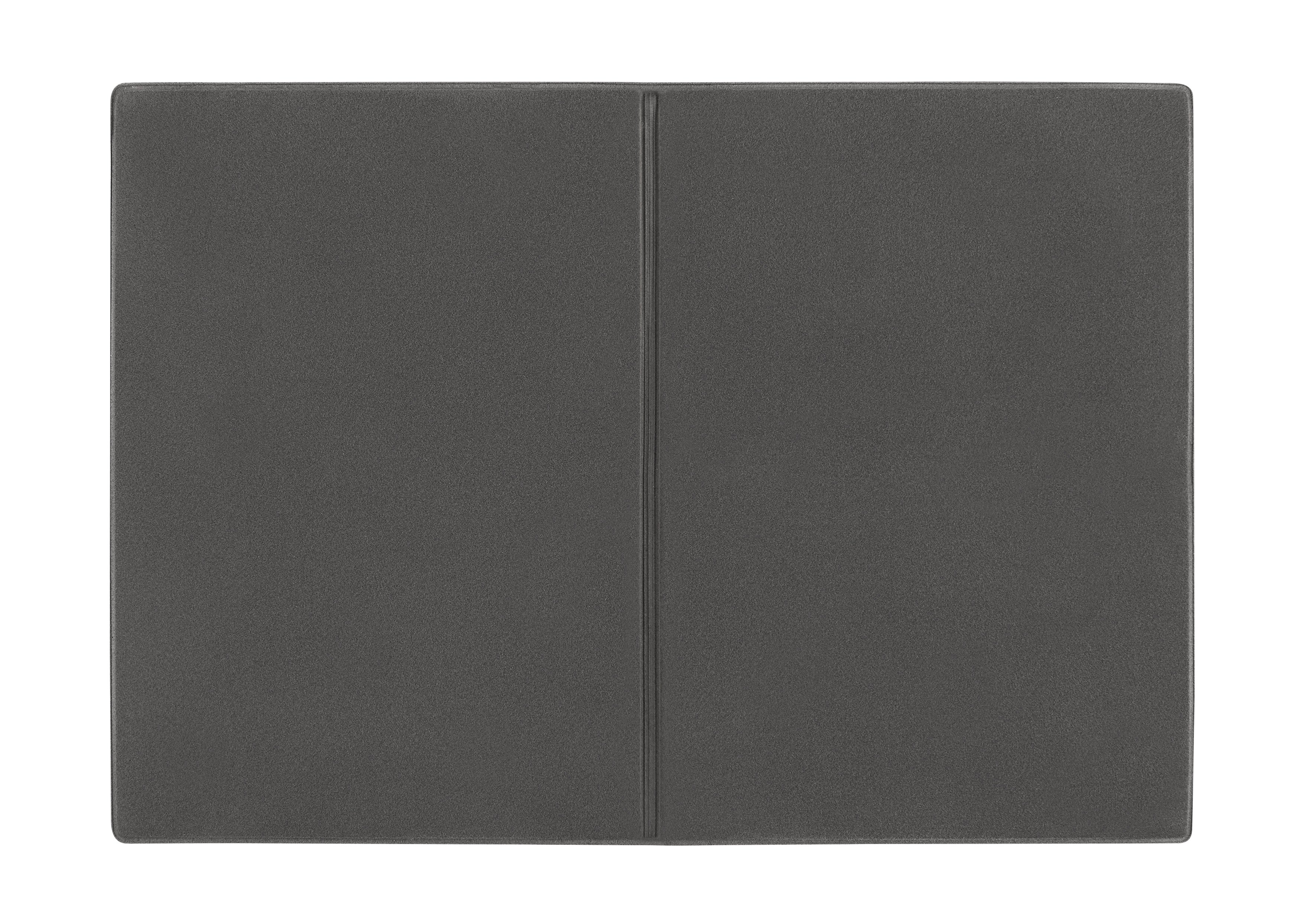 CreativDesign® Ausweistasche "2-fach" Velours grau neu