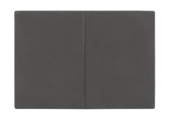 CreativDesign® Ausweistasche "2-fach" Velours grau neu