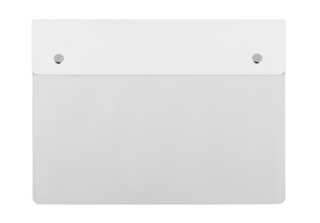 CreativDesign® Wagenpapiertasche "Folie2" Normalfolie weiß