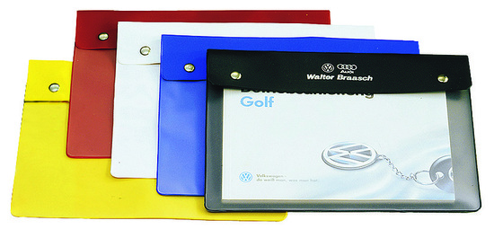 CreativDesign® Wagenpapiertasche "Folie2" Normalfolie weiß