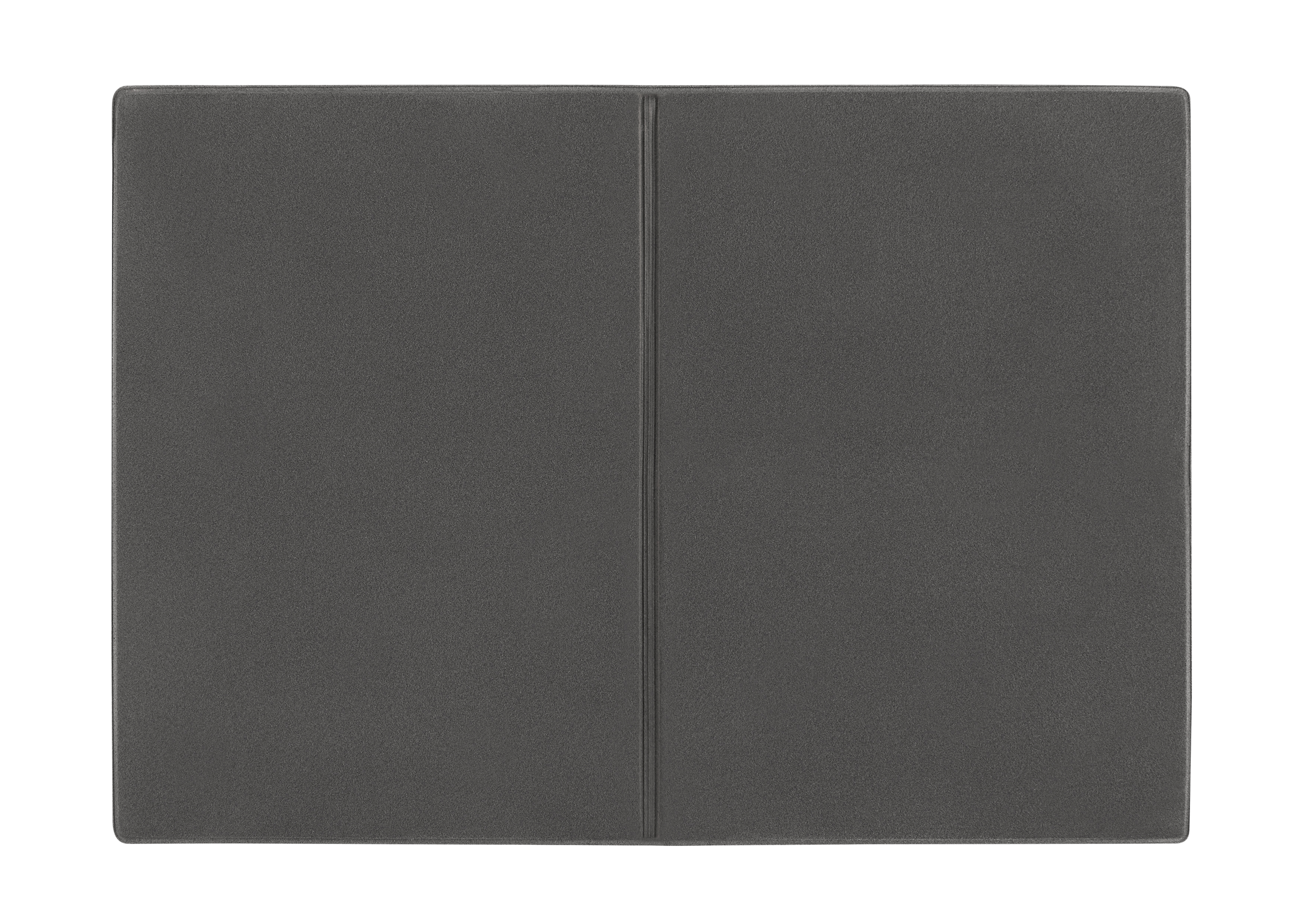 CreativDesign® Ausweistasche "5-fach" Veloursfolie grau neu