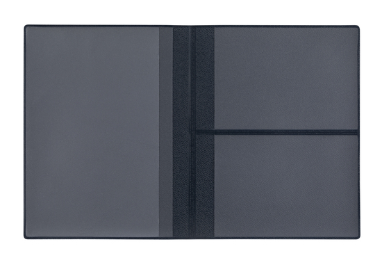 CreativDesign® Ausweistasche "Euro" Veloursfolie blau