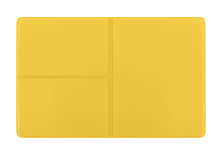 CreativDesign® Ausweistasche "Euro" Normalfolie gelb mit Einschub
