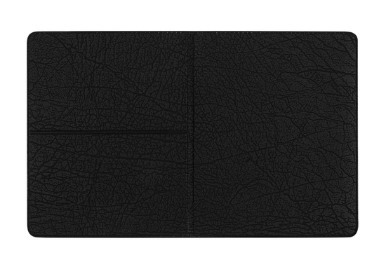 CreativDesign® Ausweistasche "Euro" Arizonafolie schwarz mit Einschub