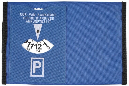 CreativDesign® Wagenpapiertasche "Store&Time" schwarz/blau