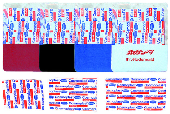 thanxx® Pflastermäppchen "PflasterM" Normalfolie schwarz