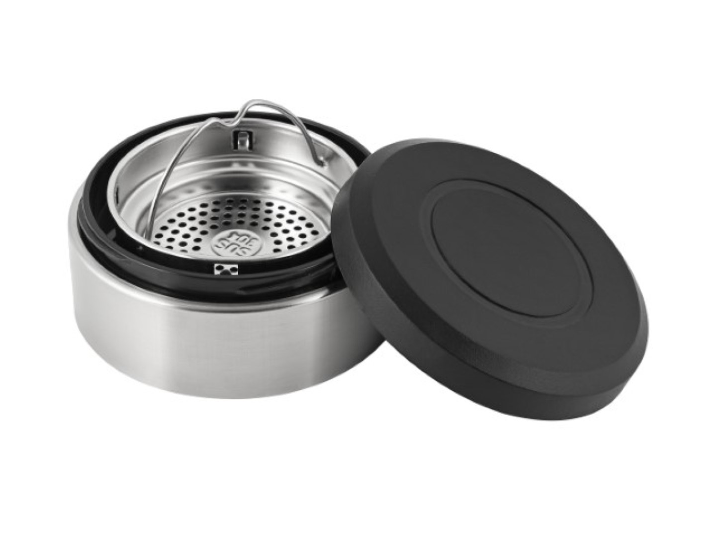 Metmaxx® Wasserflasche "GenerationRefillGourmet" transparent