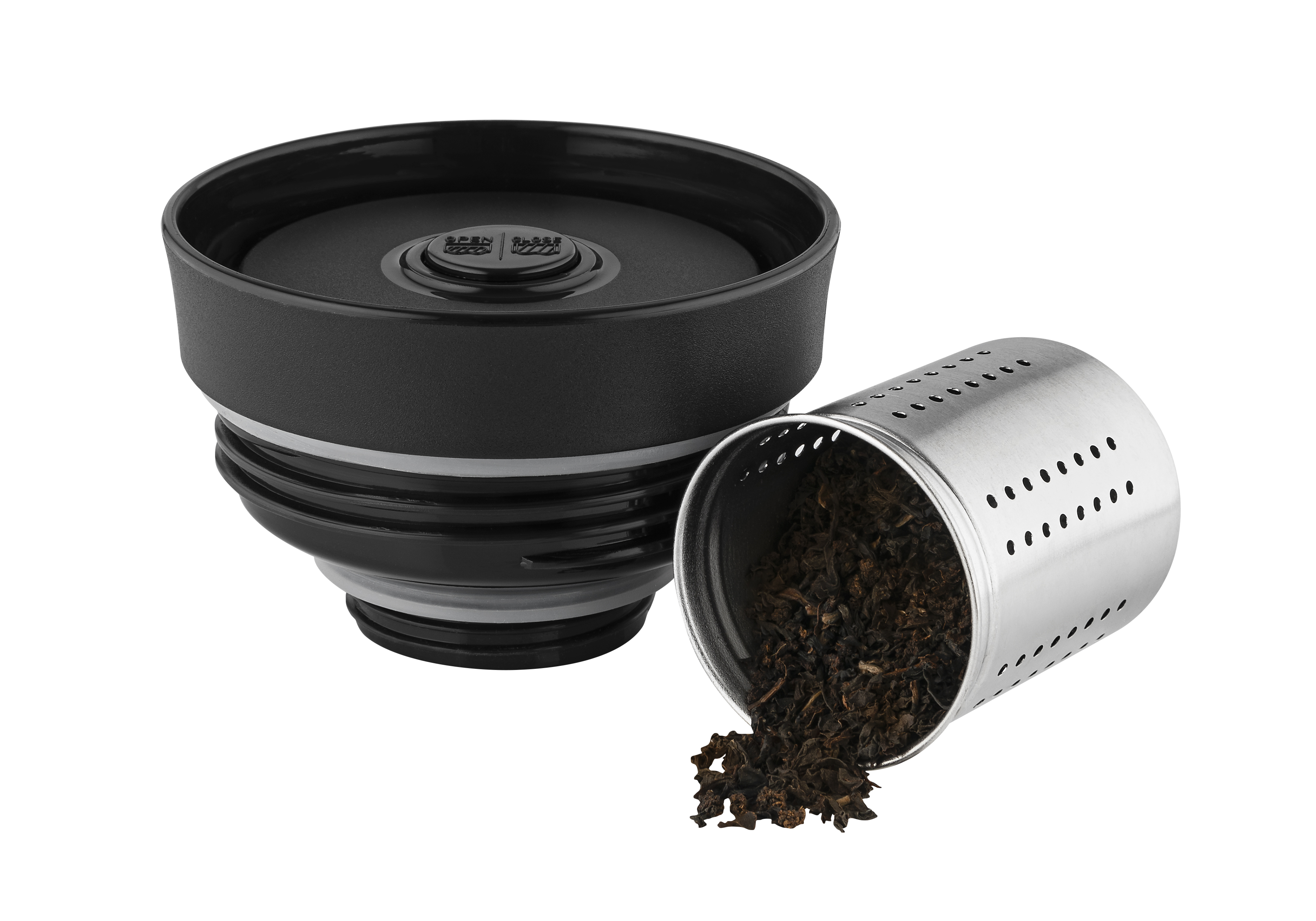 Metmaxx® Thermobecher "CremaExtensa360" schwarz