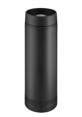 Metmaxx® Thermobecher "Crema360°"  schwarz/Ring schwarz