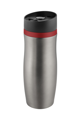 Metmaxx®Thermobecher "CremaExtensaProtect“ titan/Ring rot