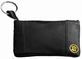 CreativDesign® Schlüsseltasche "Form" schwarz/schwarz