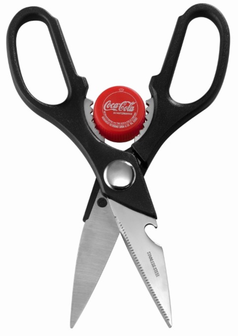 Metmaxx® Schere "MetallPoint" schwarz