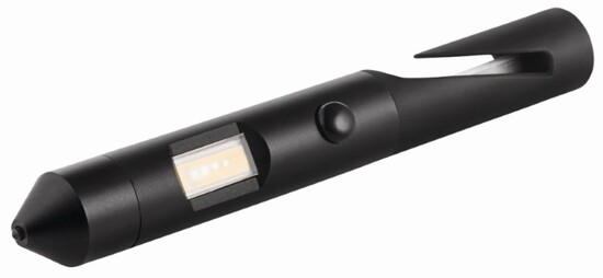 Metmaxx® LED MegaBeam Sicherheitslampe "COBSecurity" schwarz