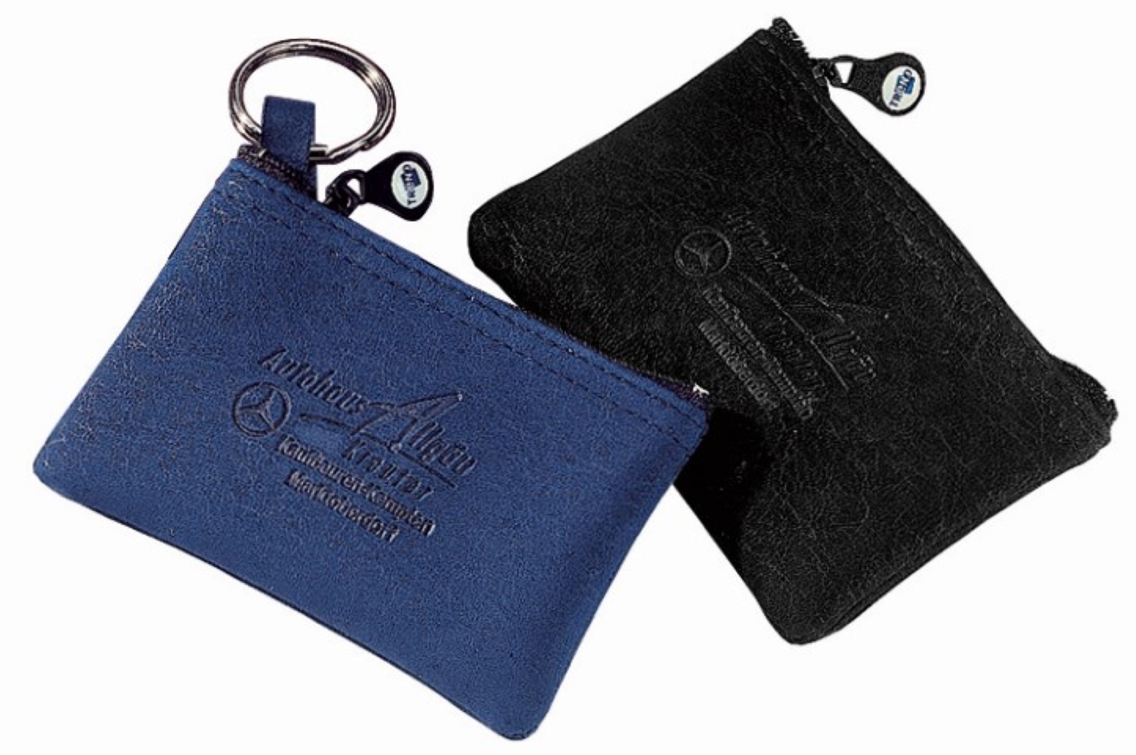 CreativDesign® Schlüsseltasche "JumpLabel" schwarz