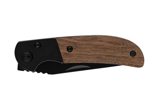 Metmaxx® Taschenmesser "Black&WoodCompakt" schwarz