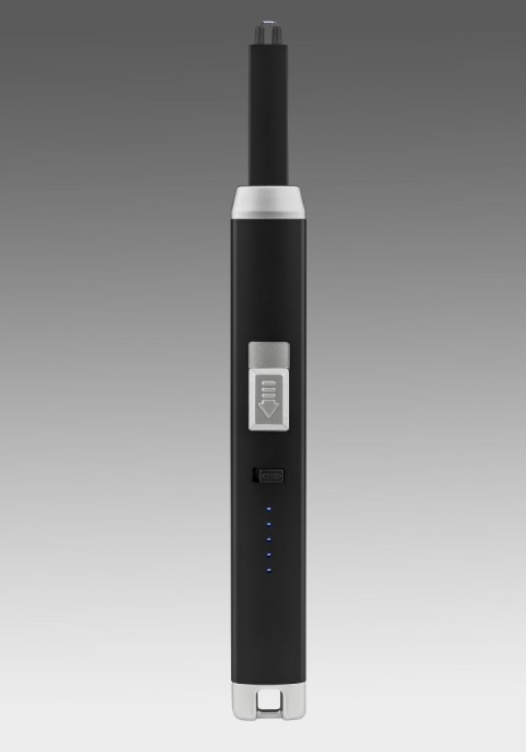 Metmaxx® BBQ Feuerzeug "FutureTechFire" schwarz