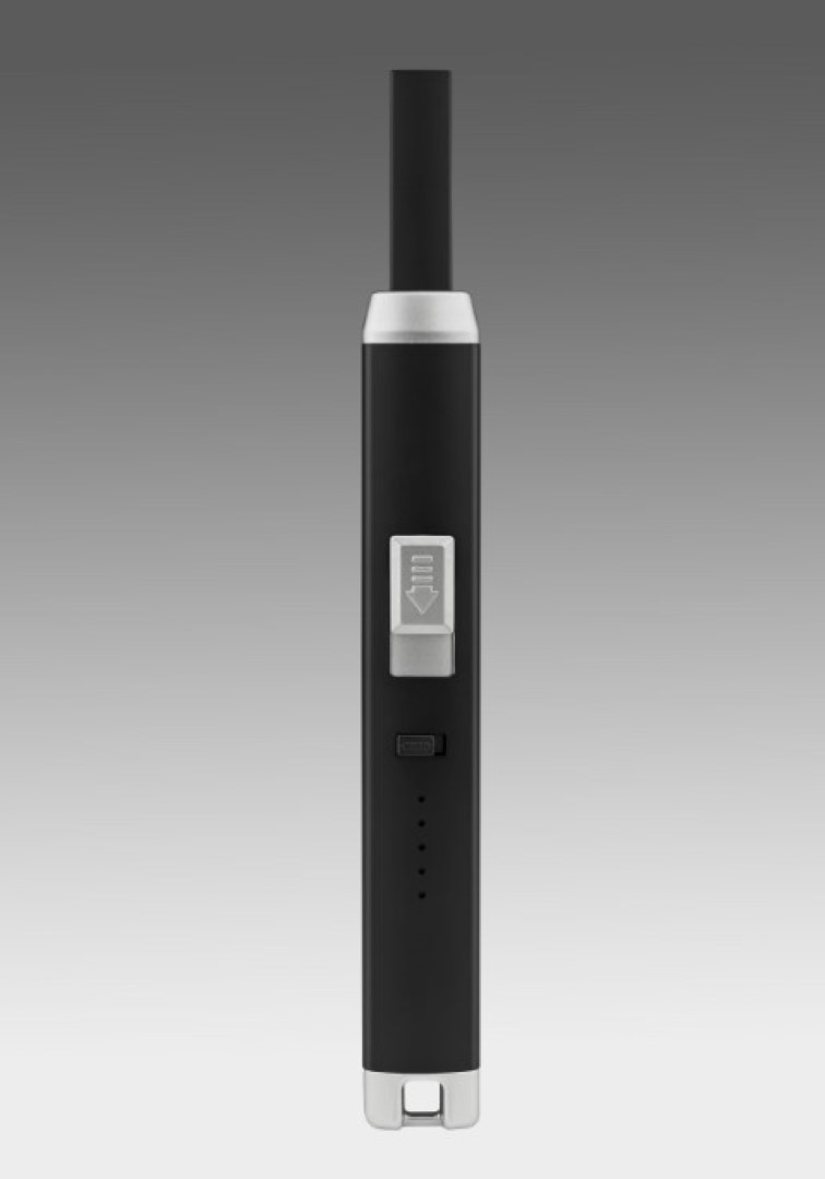 Metmaxx® BBQ Feuerzeug "FutureTechFire" schwarz