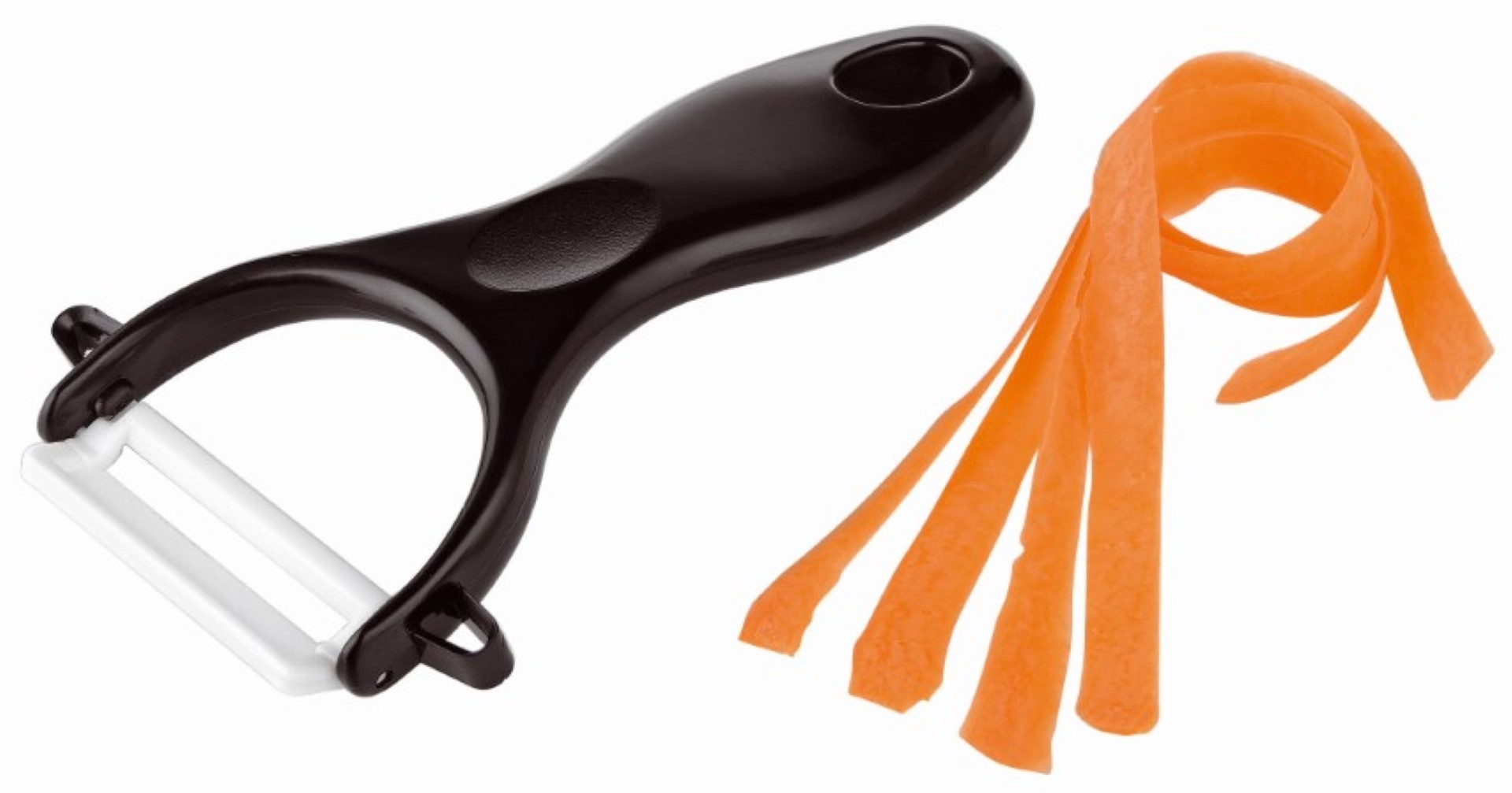 Metmaxx® Keramikschäler "KitchenCut" schwarz