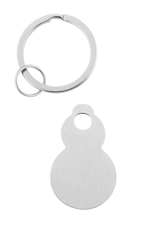 Metmaxx® EK-Schlüsselanhänger "MiniStyle" silber