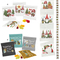 Fruchtgummi-Ketten-Adventskalender mit Standardmotiv