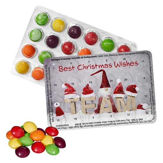 Kleinster (Advents-) Kalender der Welt "Standard" mit SKITTLES® Original Fruity Candy