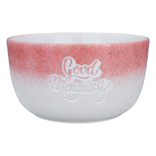 SND Frühstück Schale DE mit Retro Spritzung & Gravur