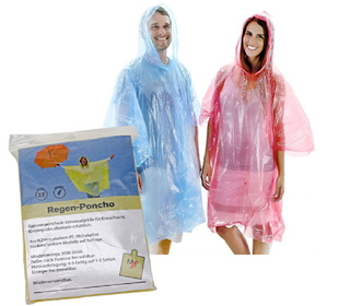 Regenponcho aus LDPE biologisch abbaubar