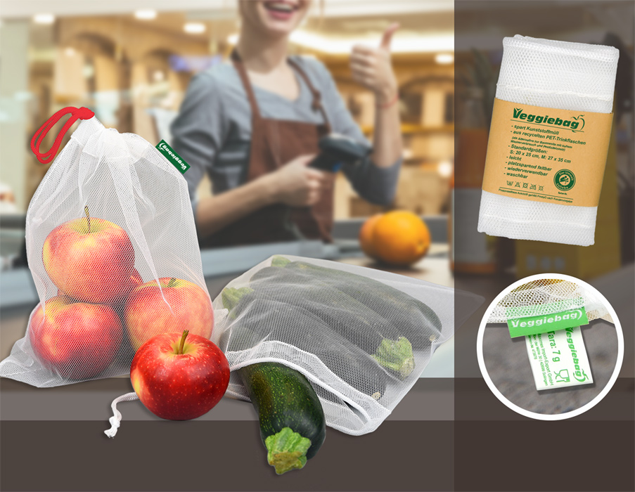 Veggiebag Obst- und Gemüsenetz