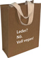 Tragetasche aus Waschpapier in Lederoptik