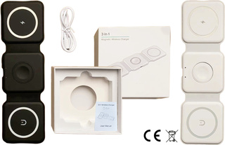 3 in 1 faltbare Ladestation